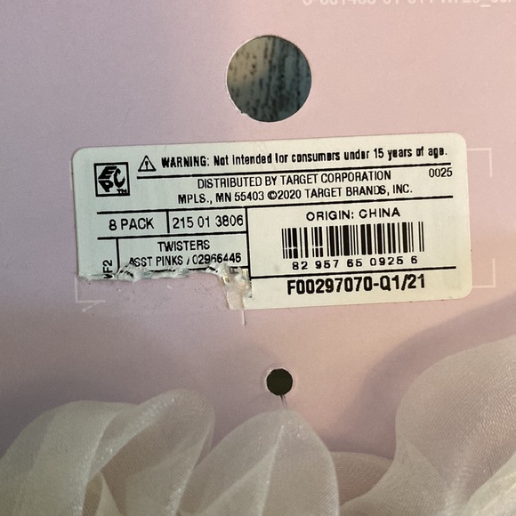 Wild Fable Target Hair Ties Ponytail Holders Twisters 8 Pack - Picture 3 of 6